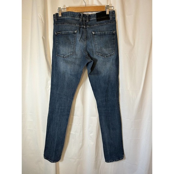 Empyre Surplus Co Mens Jeans Size 28 Revolver Regular Blue Denim Skinny 28x31 - Picture 3 of 5